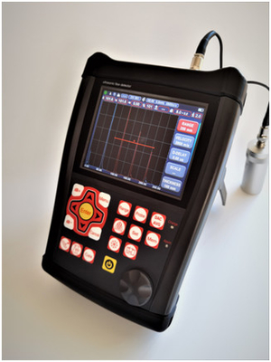 Detector de fallas por ultrasonido portátil a prueba de polvo y agua con aplicación móvil